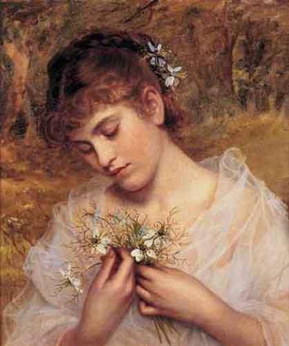 Sophie Gengembre Anderson Love In a Mist